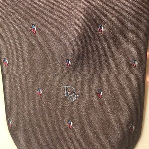 Christian Dior poly blend tie